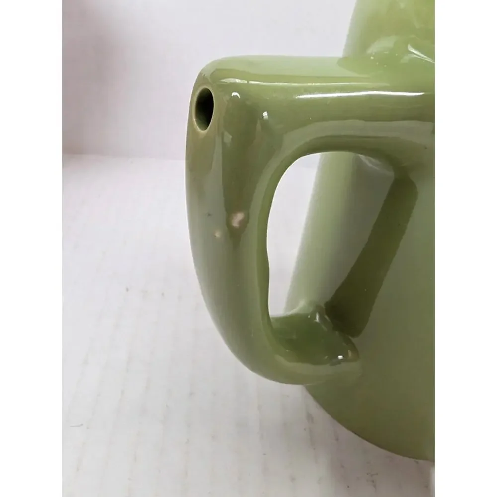 Wake & Bake Coffee Co Mug Pipe Green Ceramic 10oz Coffee Cup NEW Box
